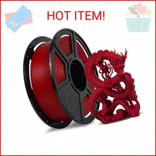 FLASHFORGE Filamento Rapido PLA 1,75mm Rosso Rubino, 500mm/s Stampa Alta Velocità, 3D P