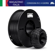 ELEGOO TPU 95A Filamento per Stampanti 3D 1,75 mm Nero 1KG, TPU Filamento Flessi