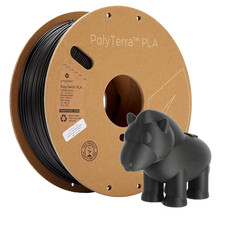 Filamento PLA opaco nero antracite 1,75Mm 1Kg per stampa 3D