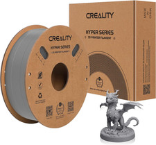 Filamento Ufficiale Hyper ABS Grigio, Filamento Stampante 3D ABS 1,75Mm per Alta Velocità