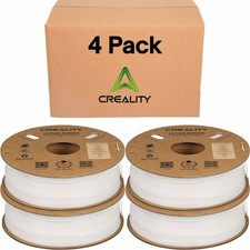 Filamento stampante 3D Creality Hyper ABS - rotoli da 1,75 mm 1 kg - bianco - confezione da 4 rotoli
