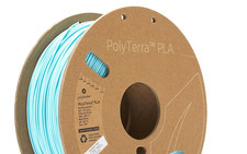 Polymaker 70910 PolyTerra Filamento PLA minore contenuto di plastica, solubile in acqua