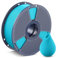 Filamento PETG 1,75mm 1kg stampante ciano SUNLU meno stringhe buona adesione strato