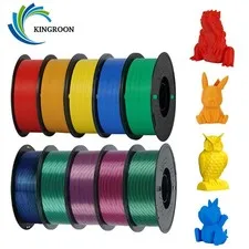 【4 Acquista 3 Paghi】Kingroon 1KG PLA PETG Matte Silk 1,75mm Filamento Stampante 3D