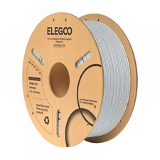 ELEGOO PLA Filamento di marmo, 1,75 mm, 1 kg, marmo grigio