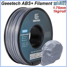 Geeetech 1,75 mm ABS + filamento 1 kg argento filamento ad alta resistenza per stampante 3D