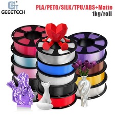 Filamento stampante 3D Geeetech PETG Silk PLA ASA ABS + TPU marmo opaco PLA 0,5/1 KG