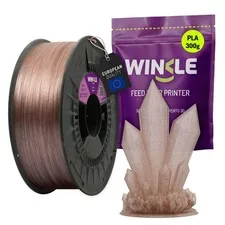 WINKLE Filamento PLA HD Texture Quarzo 1.75mm 300g Filamento Stampante 3D PLA