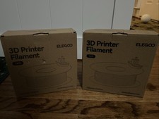 ELEGOO TPU 95A Filamento per stampante 3D 1KG Qtà 2 - Bobine verdi e nere