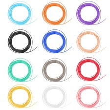  10 pezzi 1,75 mm penna stampa 3D ricariche filamento PLA ricarica filamento (ABS 5M