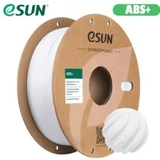 eSUN ABS+ 3D Drucker Filament Hochgeschwindigkeit 1,75mm 1KG Spule Kaltes Weiß