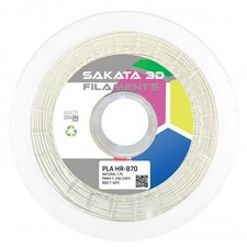 Filamento Sakata 3D PLA HR-870 1.75mm 1Kg Blanco 