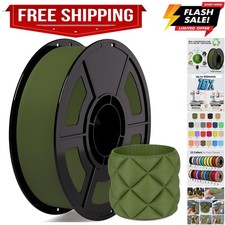 Matte PLA 1.75mm 1kg Verde