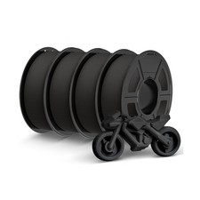 TECBEARS Rapid PETG Filamento Bundle,Filamento Stampante 3D ad Alta Velocità 4KG, H