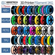 Filamento Geeetech 1 kg/0,5 kg 1,75 mm ABS+/PLA/TPU/PETG/HS-PLA/Seta per stampante 3D