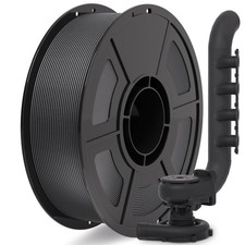 Filamento stampante 3D fibra di carbonio nylon nero opaco 1,75 mm 1 kg PAHT-CF