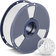 SUNLU 1 KG TPU (90A) bianco stampante 3D filamento 1,75 mm TPU bianco 1 kg flessibile