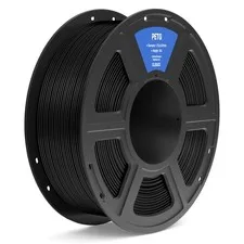 ELEGOO PETG Filamento 1,75 mm Nero 1KG, Filamento per Stampante 3D Precisione Di
