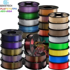 【Acquista 5 Ottieni 5 Gratis!Aggiungi 10】GEEETECH PLA ABS+ PETG TPU ASA Filamento Stampante 3D NUOVO