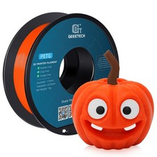 GEEETECH Filamento PETG 1.75 mm Arancia Filamento 3D Stampante 3D 1kg Spool 3D