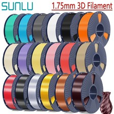 SUNLU 1,75 MM PP ASA PVB PLA opaco PLA+2,0 PETG SILK ABS 3D filamento stampante 1 kg