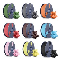 SUNLU 1KG Filamento stampante 3D PLA opaco ad alta velocità 1,75 mm PLA fino a 600 mm/s