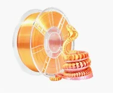 Filamento PLA 1.75mm 1kg – Bicolore Rosa/Oro – Alta Qualità per Stampanti 3D