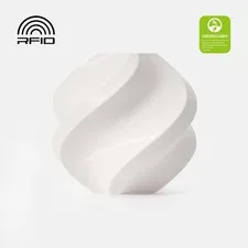 Bambu Lab PLA Basic 1kg Bianco Filamento 3D 1.75mm RFID Compatibile AMS