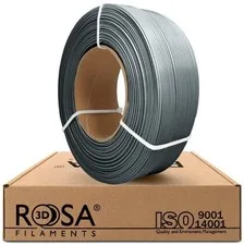 Rosa3D Filamento PLA Grigio 1,75Mm 1Kg Ricarica