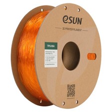 eSUN TPU-95A Filamento, 1,75 mm, 1 kg - Tonalità: Arancione Trasparente