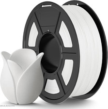 Filamento PLA Matte 1.75Mm Bianco 1KG, Filamento per Stampante 3D Matte PLA, Sup