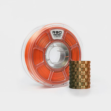 Filamento per Stampante 3D PLA Seta Bicolore, Coestrusione, 1,75 Mm, 1 Kg, Stamp