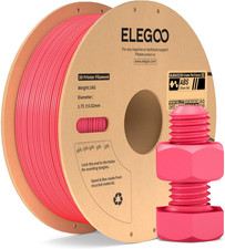 Filamento ABS 1,75mm Rosa 1KG, Filamento Stampante 3D Resistente al Calore Alta Durezza 