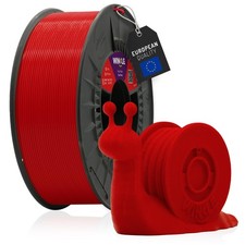 WINKLE Filamento PLA HD 1.75mm Rosso Diavolo, Bobina da 1kg, Filamento
