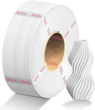 Ricarica Filamento PETG 1,75mm, Filamento Stampante 3D per Bobine Riutilizzabili, Dimensione