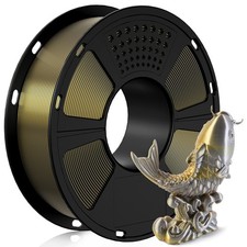 Geeetech Silk PLA filamento stampante 3D 1,75 mm 1 kg seta oro e argento colore misto PLA