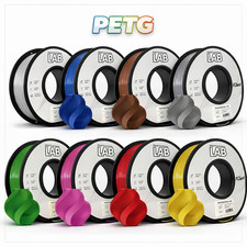 Filamento 3D PETG 1Kg 1,75mm Professional Lab  Vari Colori Alta Qualità