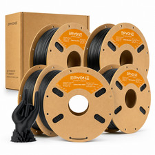 5X ERYONE PETG CF Black 1.75mm 1kg Filamento Fibra Carbonio Stampante 3D