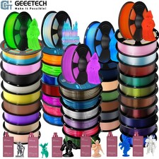【Acquista 5 Ottieni 5 Gratis!Aggiungi 10】GEEETECH 1KG PLA ABS+ PETG TPU ASA Filamento Stampante 3D