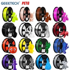 【Acquista 4 Numeri 3】Geeetech Filamento PETG 1kg/Rotolo 1.75 PETG Filamento Stampante 3D