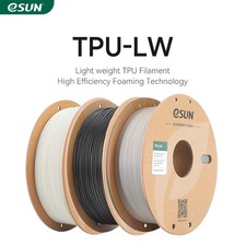 eSUN Filamento stampante 3D Light Weight 1,75 mm TPU-LW 0,75 KG bobina per stampa modellismo