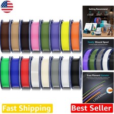 Pro PLA Plus Filamento 1,75mm Confezione da 16 Mini Bobine Multicolore Resistenza Maggiore