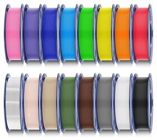 Filamento stampante 3D PLA PETG plastica 1 kg 1,75 mm, no annodamento