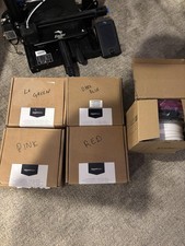 Amazon Basics e Ender filamento PLA 1,75 mm - Lotto di 6. GRN, BLU, ROSSO, ROSA, B/W