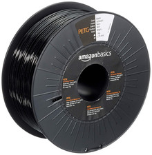 Filamento per Stampanti 3D, PETG, 1.75 Mm, Nero, 1 Kg per Bobina