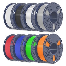 Filamento stampante 3D TPU 1,75mm 95A 250G 8 rotoli 2KG SUNLU alta velocità veloce