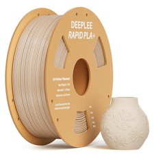 DEEPLEE Filamento PLA Rapido 1.75 mm Alta Velocità Fino a 600 mm/s Beige 1 kg