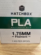HATCHBOX ABS 1,75 mm filamento per stampante 3D in vero blu, bobina da 1 kg