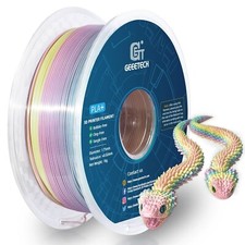 1k Geeetech filamento stampante 3D 1,75 mm seta PLA seta luce arcobaleno PLA DE