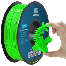 Geeetech Filamento TPU 1,75mm – 95A Stampante 3D Flessibile Tpu Verde 